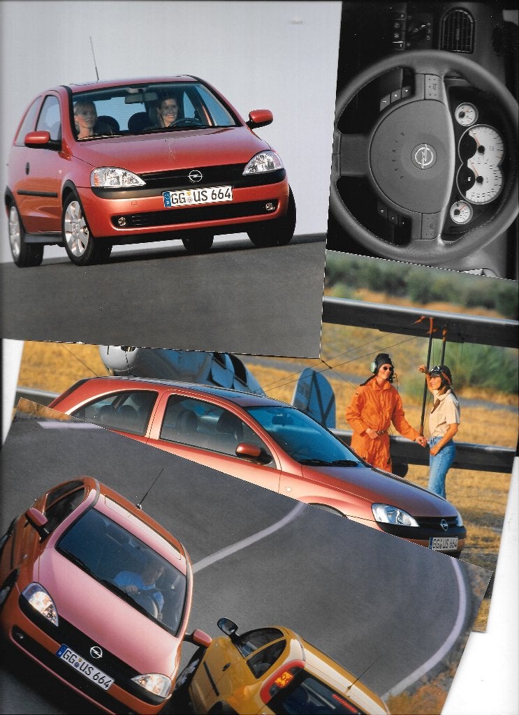 OPEL CORSA,  persfoto's jaar 2000, Ophalen of Verzenden, Zo goed als nieuw, Opel