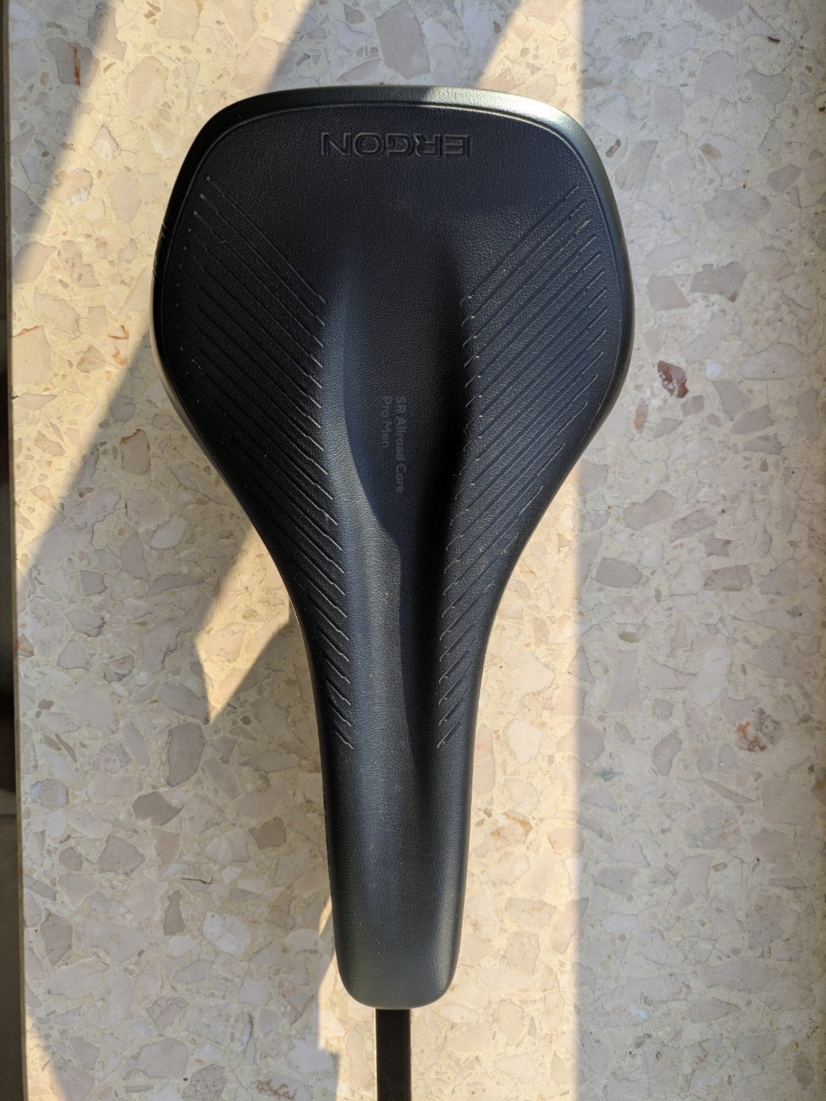 Ergon SR Allroad Core Pro men zadel, Fietsen en Brommers, Ophalen of Verzenden, Zo goed als nieuw, Zadel, Ergon