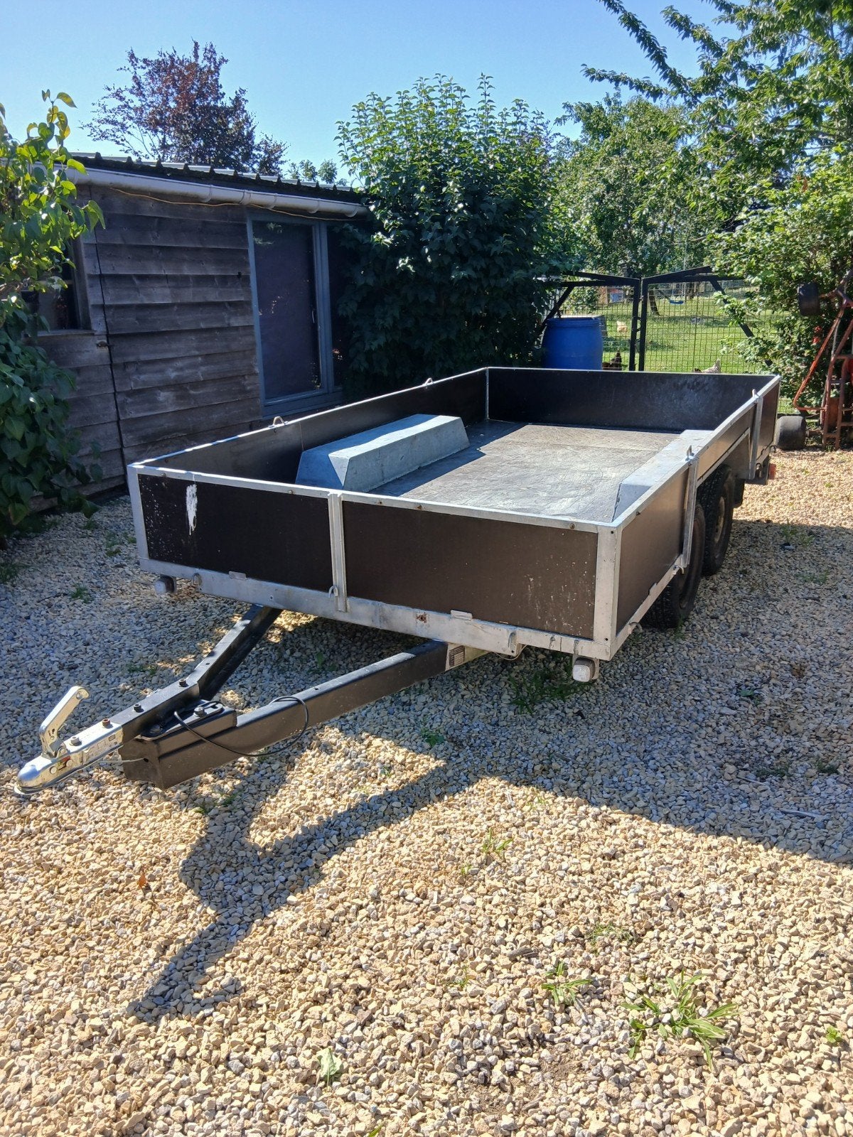 aanhanger te koop, Ophalen