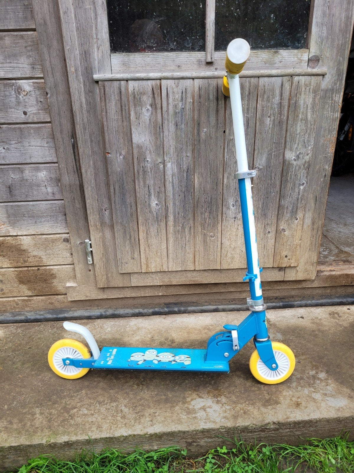 kinderstep van de minions, Fietsen en Brommers, Ophalen