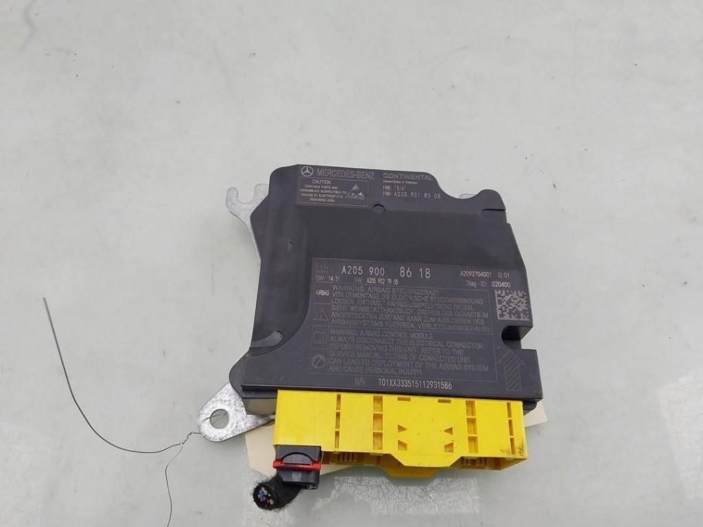 COMPUTER AIRBAG Mercedes-Benz C (C205) (01-2015/04-2023), Gebruikt, Mercedes-Benz
