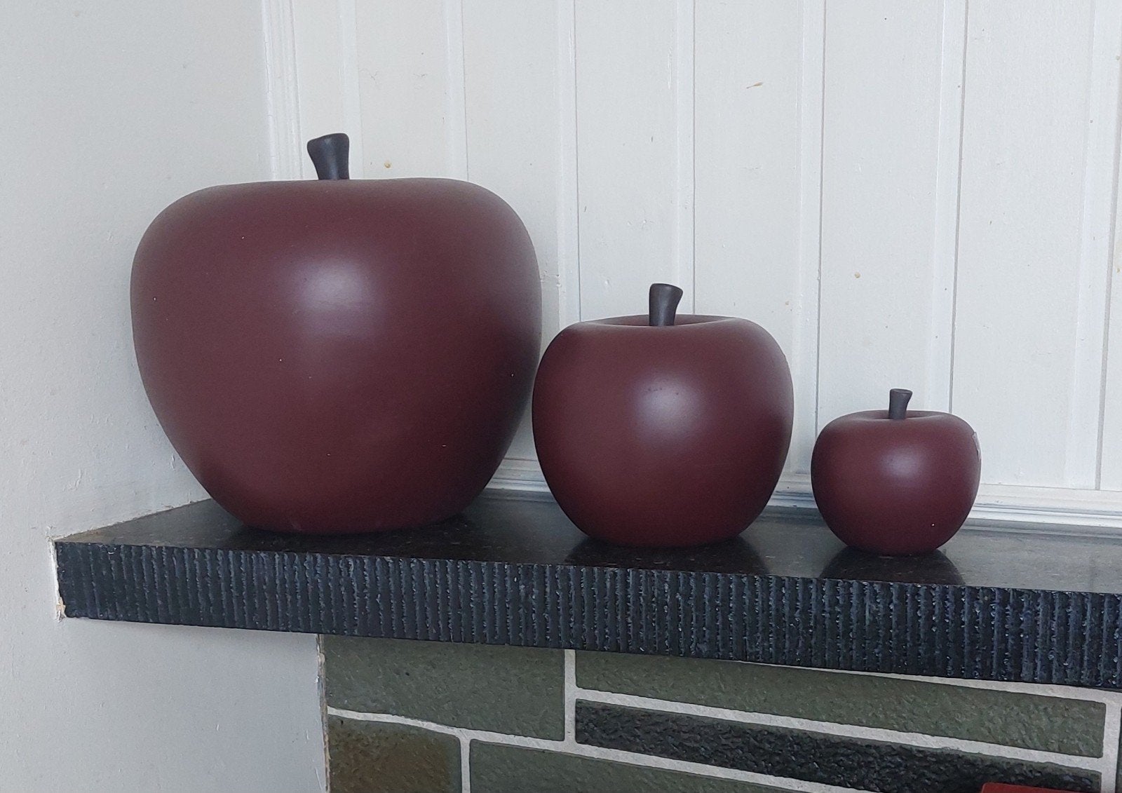3 pommes décorative j-line, Enlèvement ou Envoi, Comme neuf