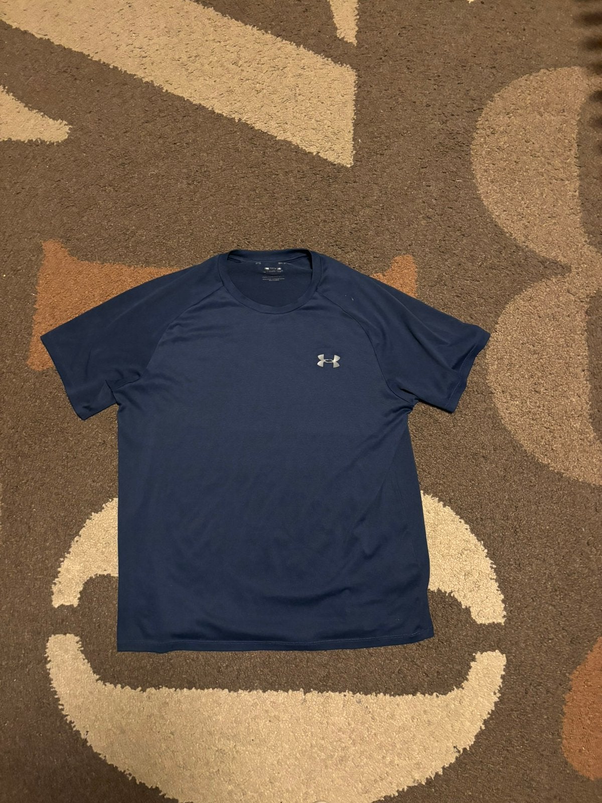 Under armour Tshirt, Ophalen of Verzenden, Zo goed als nieuw, Maat 48/50 (M), Blauw