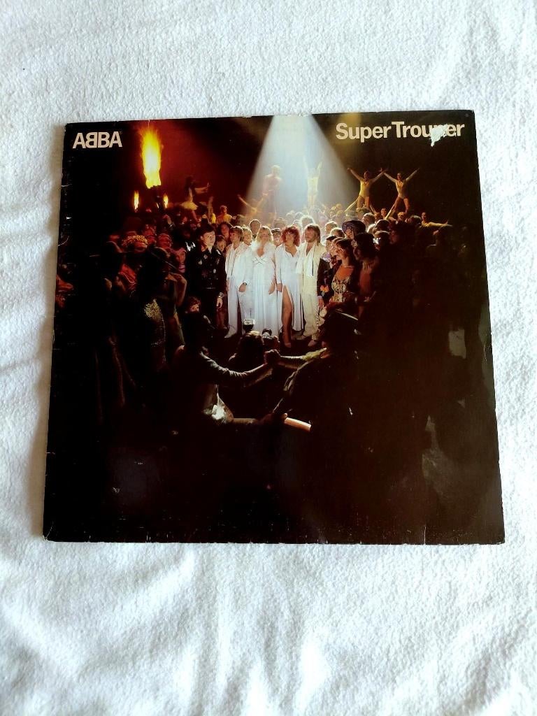 Abba - Super Trouper, Housse de protection extérieure, Enlèvement, Utilisé, 12 pouces