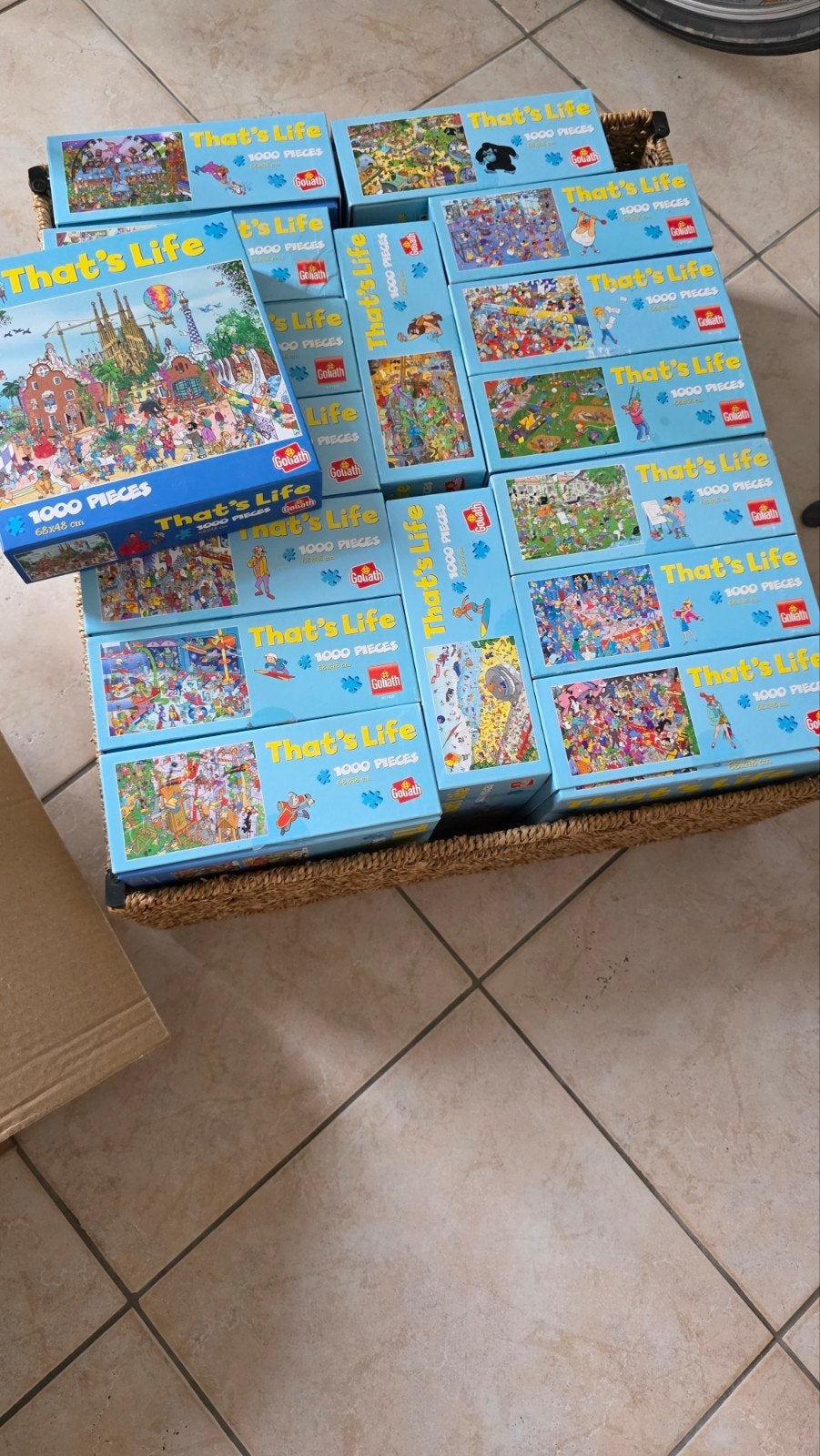puzzels That´s life, Ophalen, 500 t/m 1500 stukjes, Zo goed als nieuw, Legpuzzel