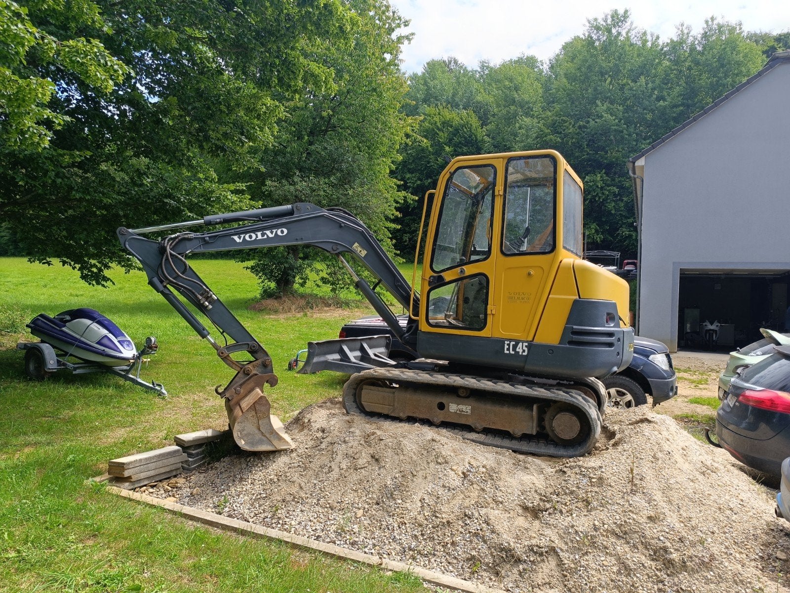 Mini pelle 5 tonnes, Articles professionnels, Machines & Construction | Grues & Excavatrices, Enlèvement