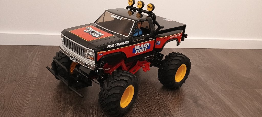 Tamiya Blackfoot RC, Neuf, Échelle 1:10, Voiture off road, Enlèvement