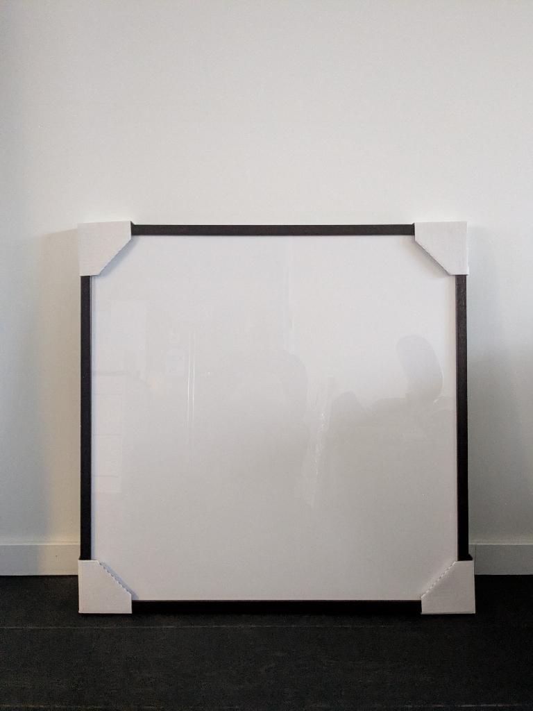 Volhouten kaders huismerk Schleiper (100x70, 70x70), Enlèvement, Comme neuf, Bois, Blanc