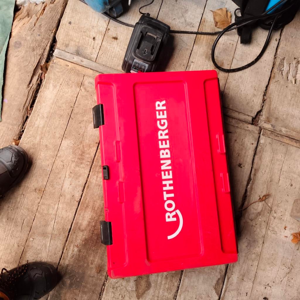 Rothenberger Romax 3000 Basic 18 V, Enlèvement