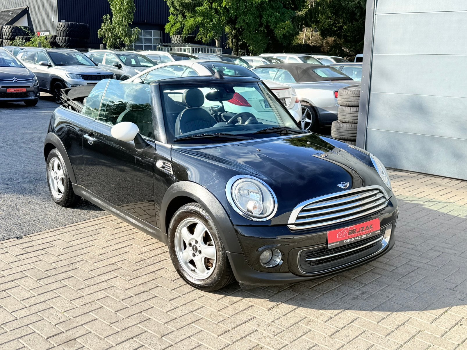 Mini Coope Cabrio 1.6i 107.000km 1j Garantie, Autos, Cuir, Euro 5, Achat, Entreprise