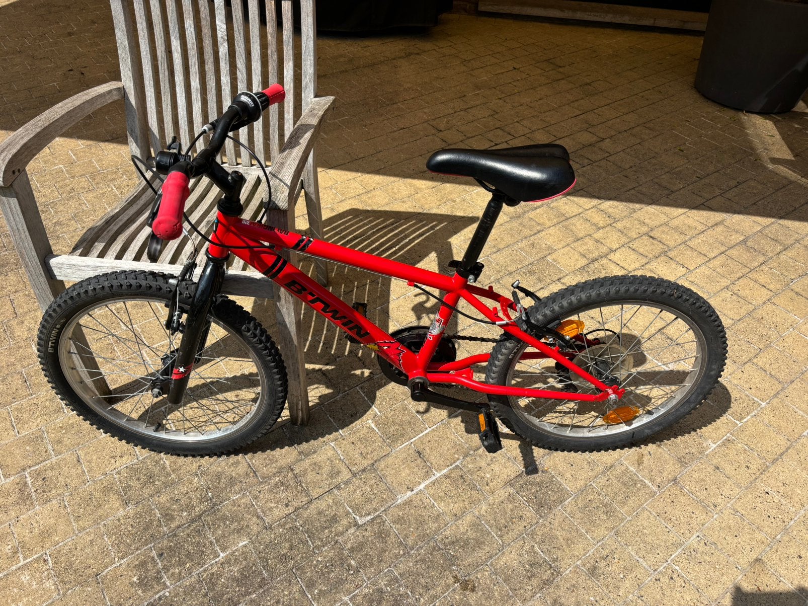 Vélo enfant B’Twin Racing Boy 320 – 20 pouces – Bon état, Enlèvement, Utilisé