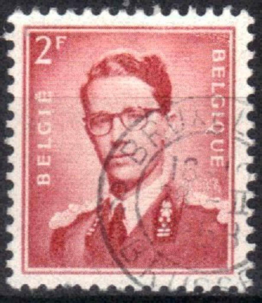 Belgique 1953 - Yvert/OBP 925 - Le roi Baudouin ux lun (ST), Envoi, Affranchi, Oblitéré, Maison royale