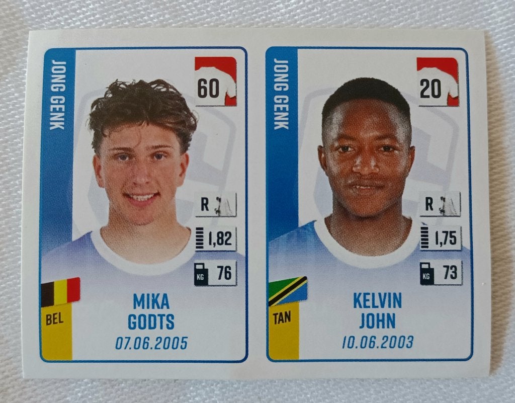 Sticker Mika Godts (rookie) - Pro League 2022-2023, Ophalen of Verzenden, Zo goed als nieuw, Sticker