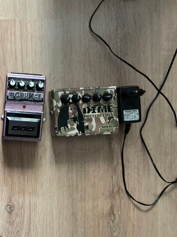 DOD grunge FX69B en MXR dime destortion camo, Muziek en Instrumenten, Ophalen of Verzenden, Zo goed als nieuw