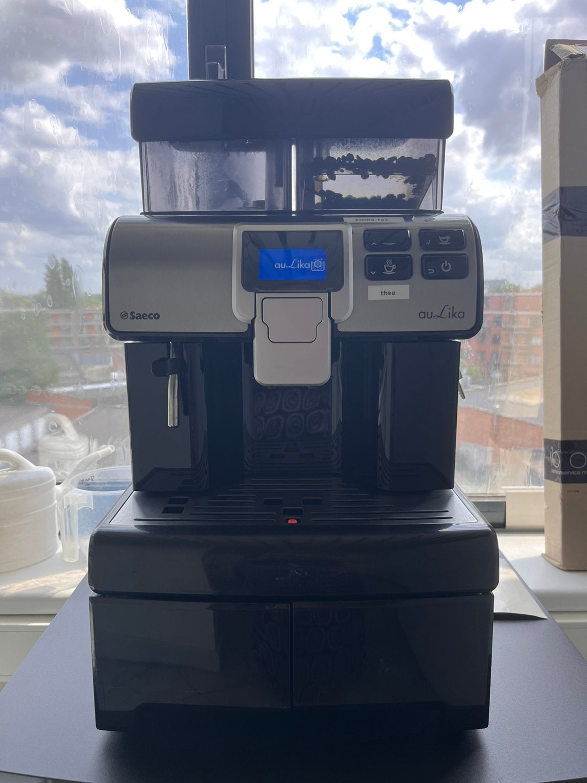 Espressotoestel van Saeco, Machine à espresso, Réservoir d'eau amovible, Café en grains, Enlèvement