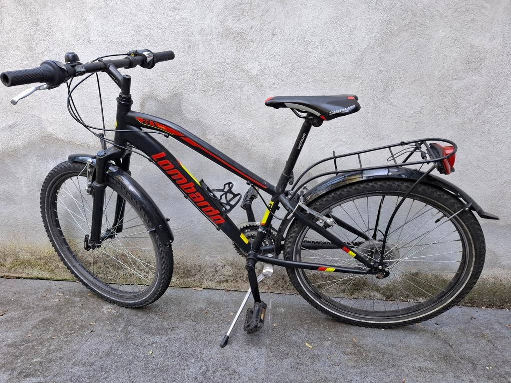 Sportieve mountainbike Lombardo 24", Fietsen en Brommers, Ophalen, Velgrem, Versnellingen, Lombardo