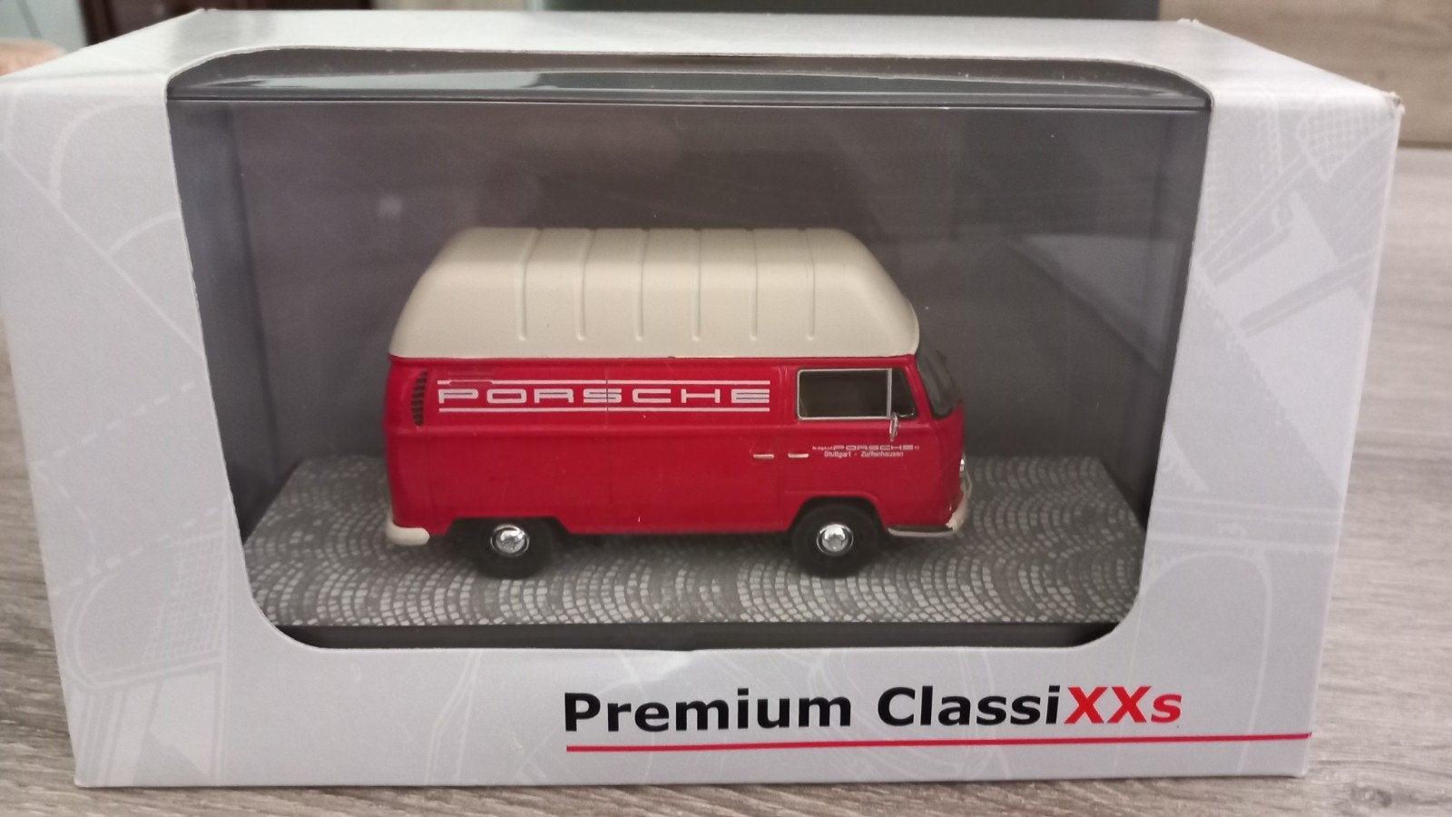 Volkswagen Transporter T2a Porsche Renndienst, Enlèvement, Neuf, Bus ou Camion