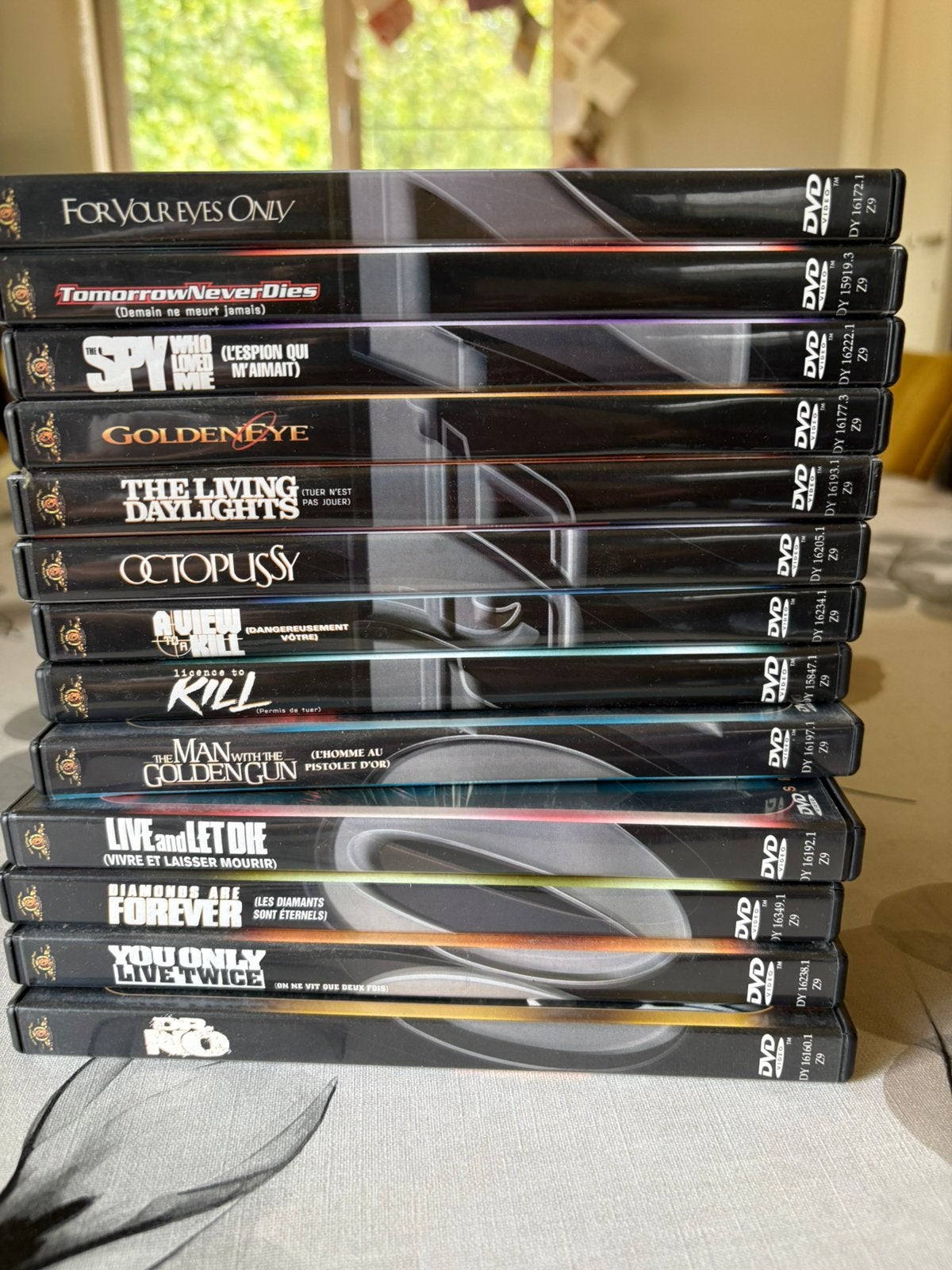 James Bond 007 - 13 films, Cd's en Dvd's, Ophalen of Verzenden, Zo goed als nieuw