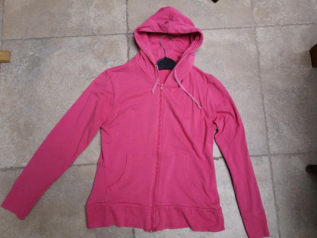 Fuchsia roze gilet mt Large, Kleding | Dames, Ophalen of Verzenden, Zo goed als nieuw, Maat 42/44 (L), Roze