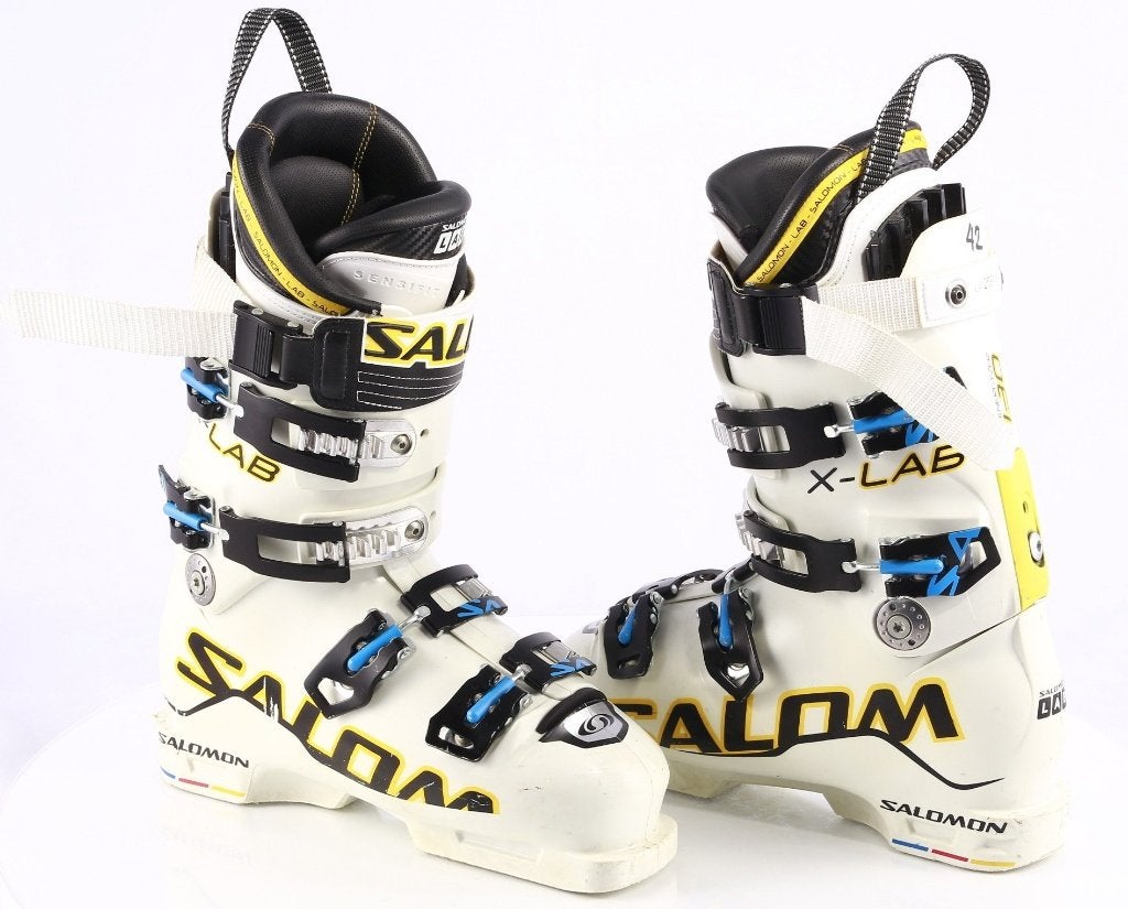 40,5; 41EU skischoenen SALOMON X-LAB 130, sensifit,world cup, Gebruikt, Verzenden, Schoenen, Salomon