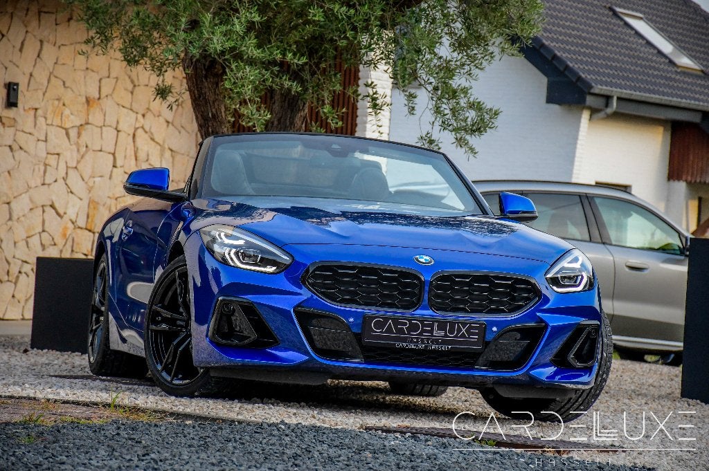 BMW Z4 20i PORTIMAO BLAUW ! MSPORT | CAMERA | HIFI | LED, Auto's, BMW, Automaat, 1998 cc, 4 cilinders, https://public.car-pass.be/vhr/88cce61c-3449-4637-bf5a-2c3b89386014