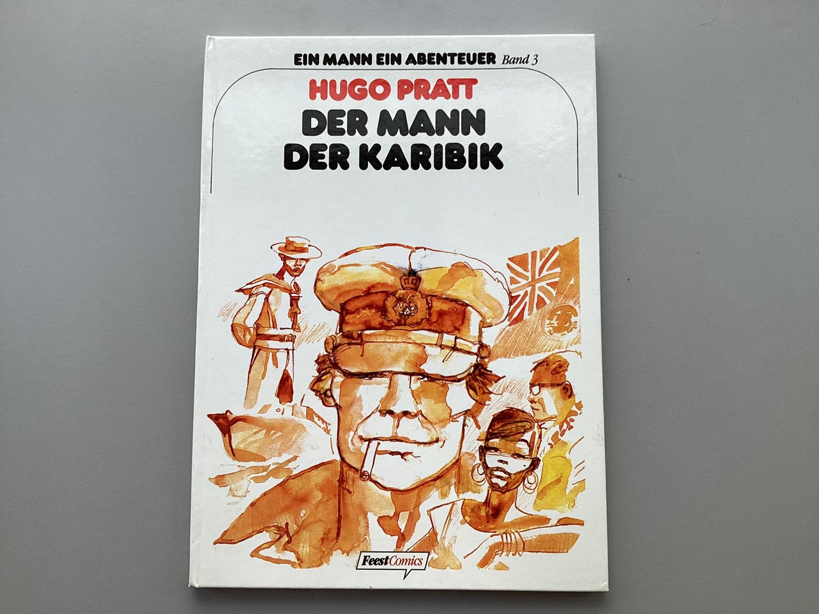 Hugo Pratt (1927-1995) = stripboek genummerd en gesigneerd, Boeken, Ophalen of Verzenden, Zo goed als nieuw