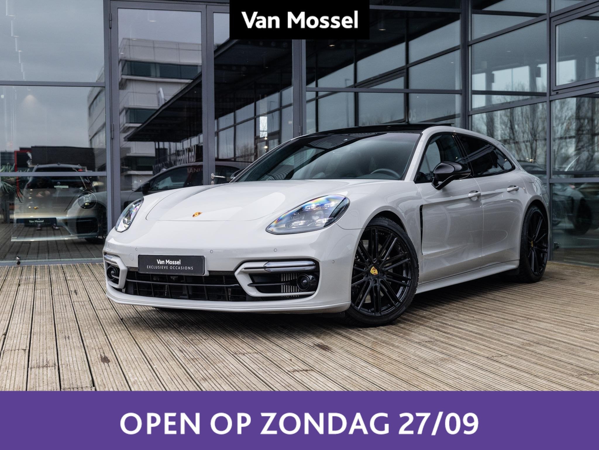 Porsche Panamera Sport Turismo 2.9 4S E-Hybrid, Autos, Entreprise, Détection des panneaux routiers, Hybride rechargeable, 5 portes