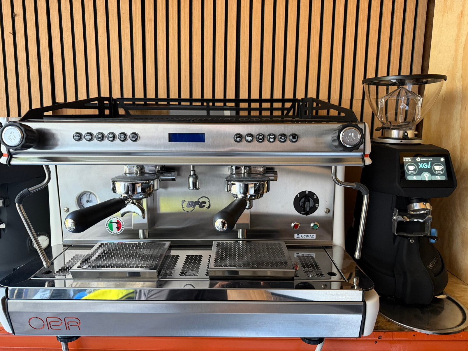BFC OPERA 5 2GR espressomachine – showroommodel uit 2025, Espresso apparaat, Nieuw, Koffiebonen, 2 tot 4 kopjes