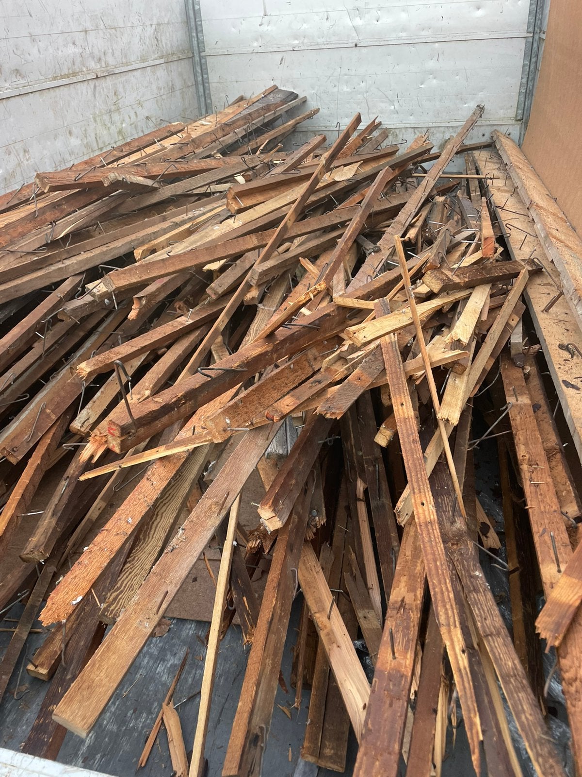 Gratis brandhout dak, Tuin en Terras, Ophalen