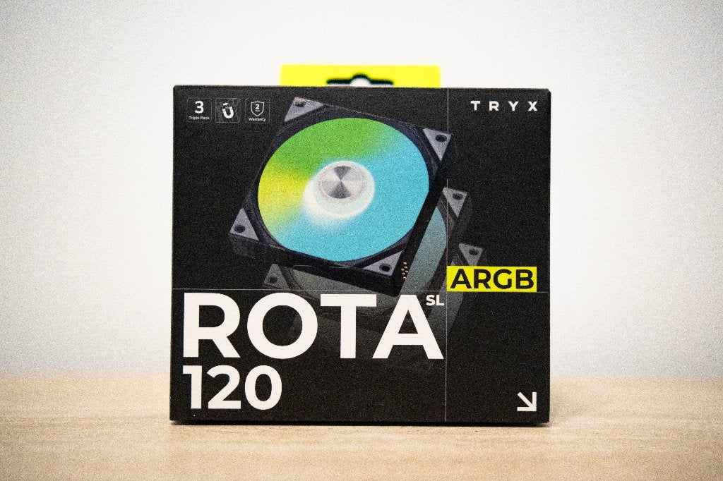 Pack de 3 Ventilateurs Tryx ROTA SL ARGB 120mm Noir - Neuf, Enlèvement ou Envoi, Neuf, Refroidisseur ordinateur à air