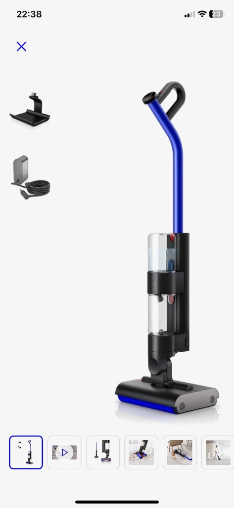 Dyson washG1, Electroménager, Vapeurs, Enlèvement, Comme neuf, Nettoyeur à vapeur
