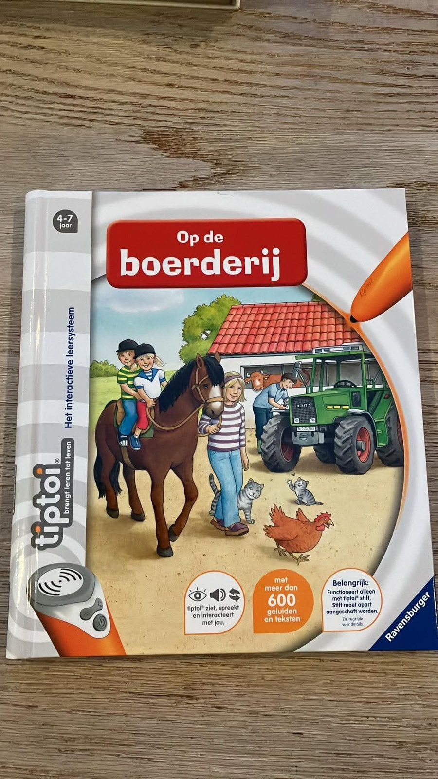 Tip toi boek op de boerderij, Enlèvement ou Envoi, Comme neuf