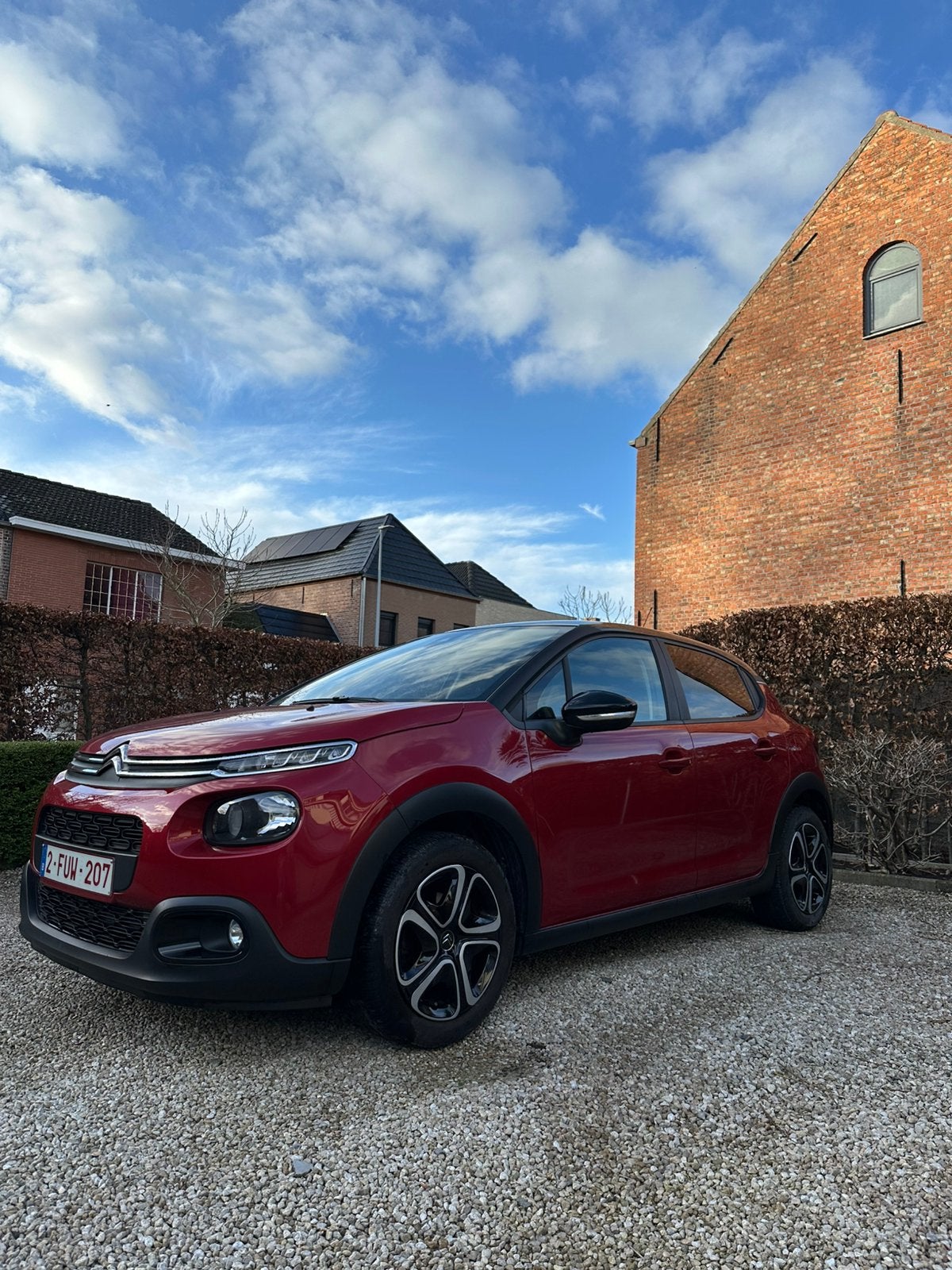 Citroën C3 - benzine - Apple Carplay - 73.000 km, Autos, Rouge, Achat, Euro 6, Noir