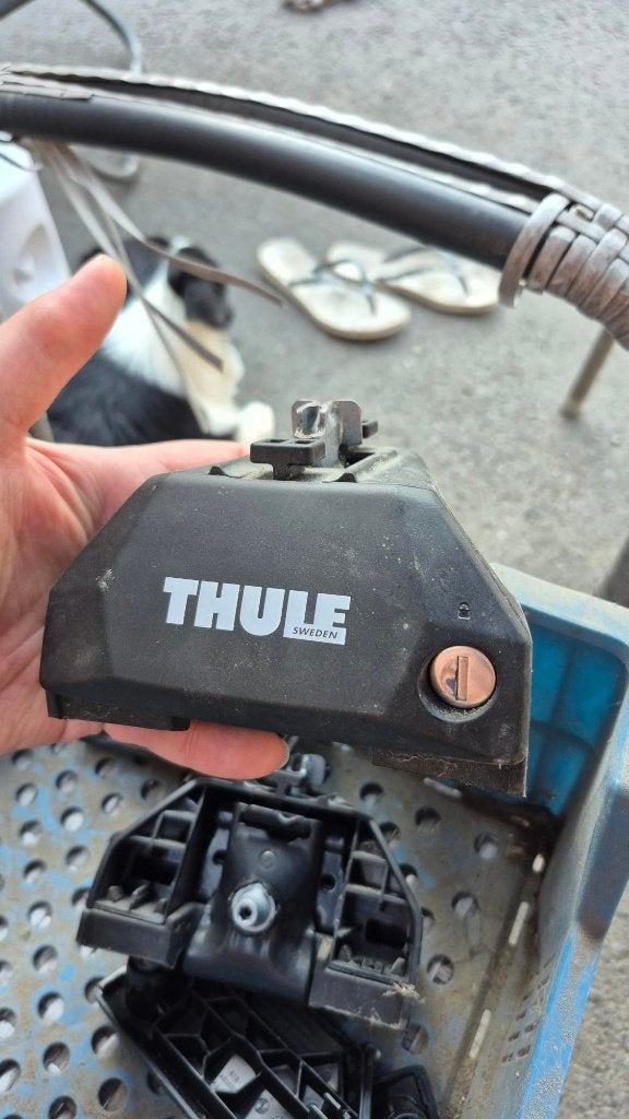 Kit Thule Pied + Kit Volvo V60 II, Auto diversen, Dakdragers, Ophalen of Verzenden, Gebruikt
