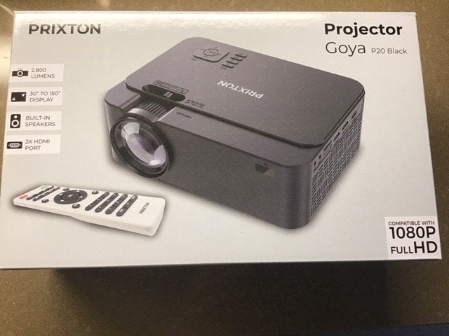 vidéoprojecteur prixton goya p20 nouveau, Enlèvement ou Envoi, LED