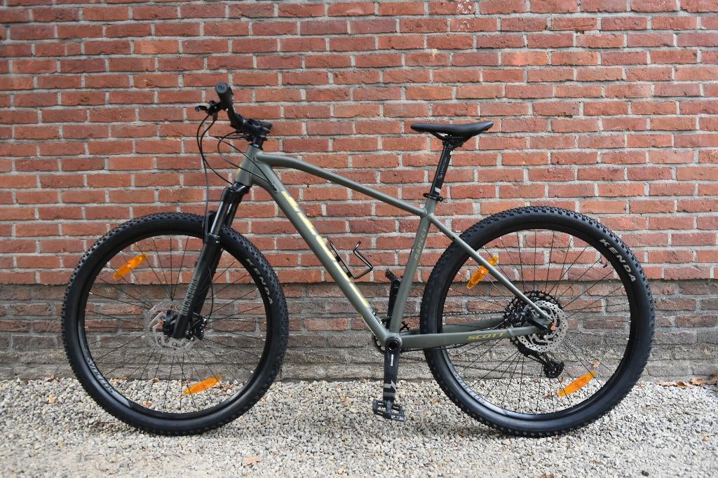 Mountainbike - Scott Aspect 910 L - Army Green - Maat 48, Vering, 10 tot 15 versnellingen, Minder dan 49 cm, Ophalen