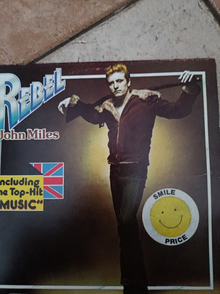 John Miles -Rebel, Enlèvement ou Envoi, Utilisé, LP, 12 pouces