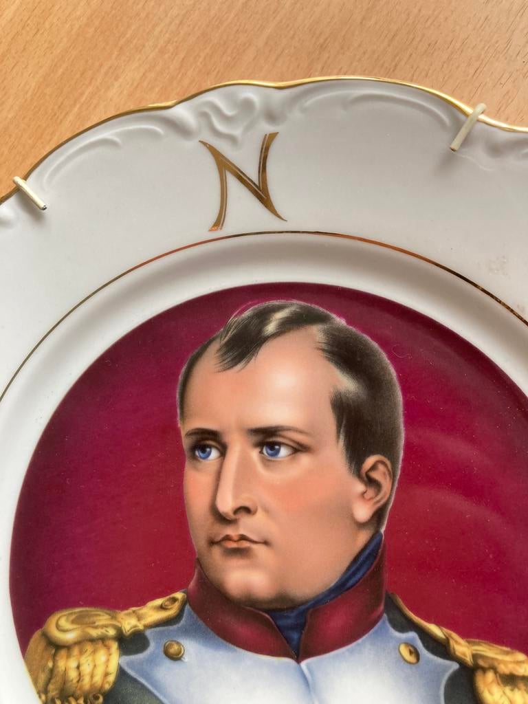Assiette vintage en porcelaine Napoleon.Schirnding Allemagne, Enlèvement ou Envoi