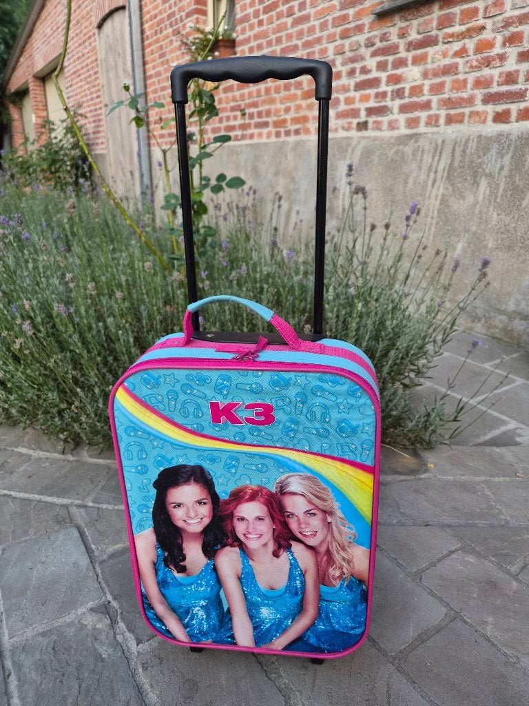 K3 valies, Handtassen en Accessoires, Ophalen, Gebruikt, Uitschuifbare handgreep