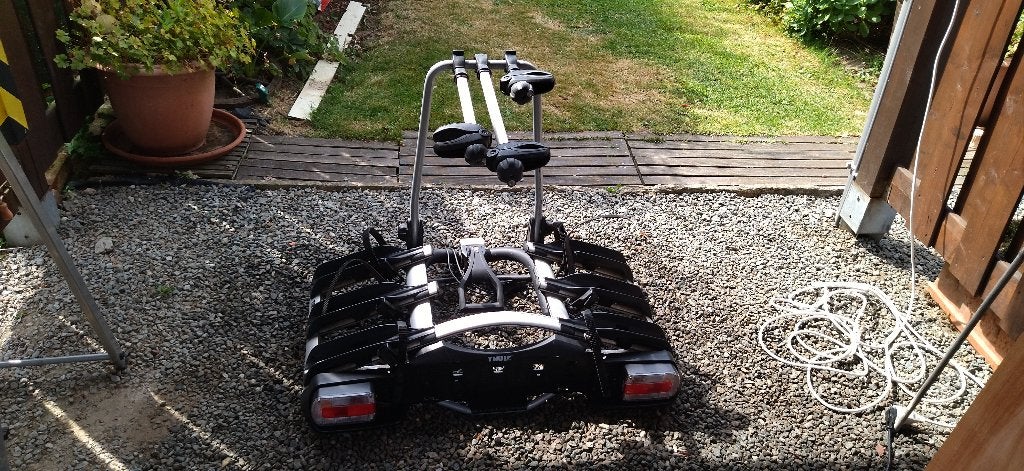 Porte-vélos attelage THULE 3 vélos (vendu), Enlèvement, 3 vélos ou plus, Utilisé, Accessoire porte-vélos