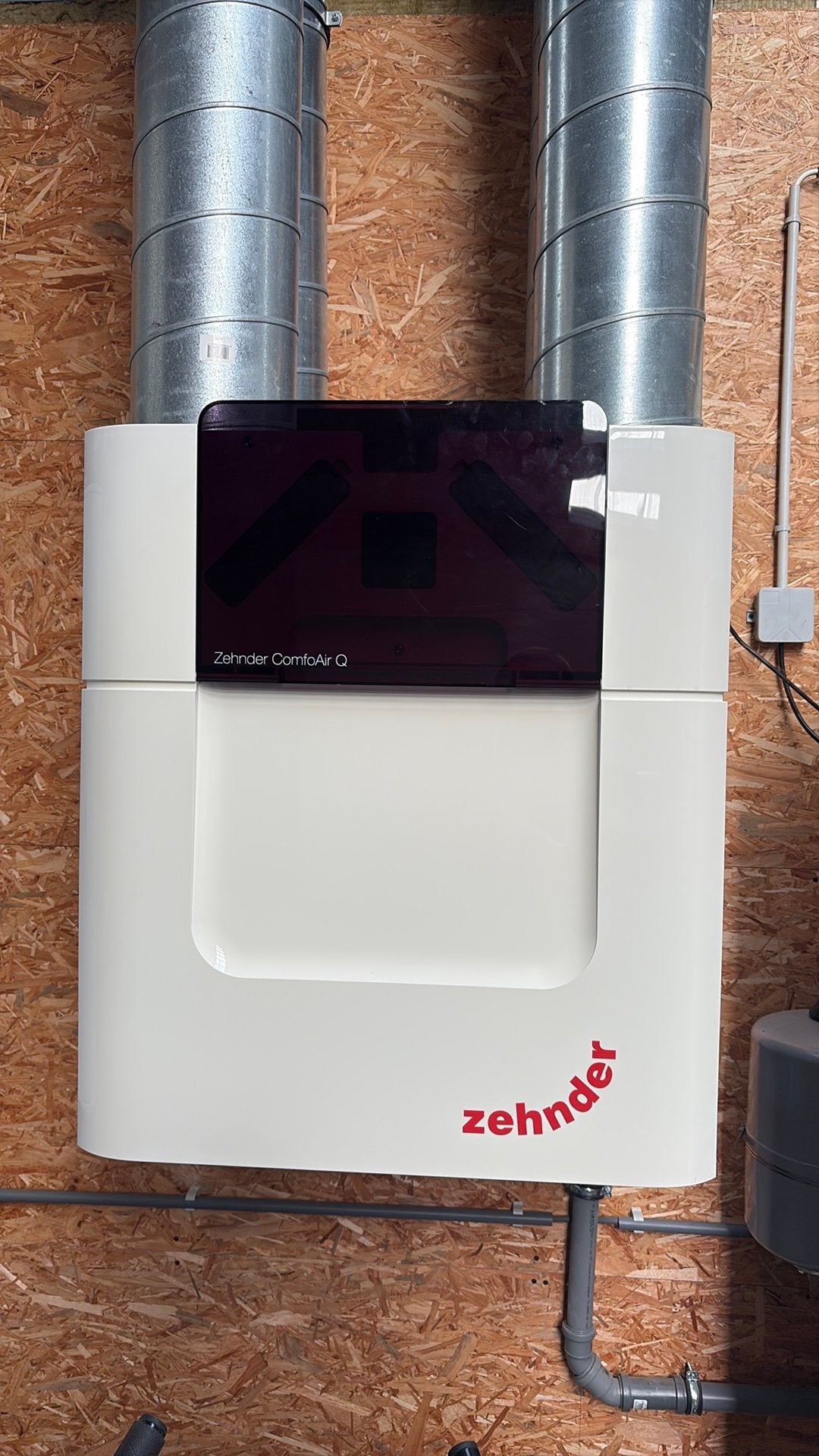 VMC double flux zehnder comfoair Q350, Enlèvement, Utilisé, Ventilateur et Extracteur