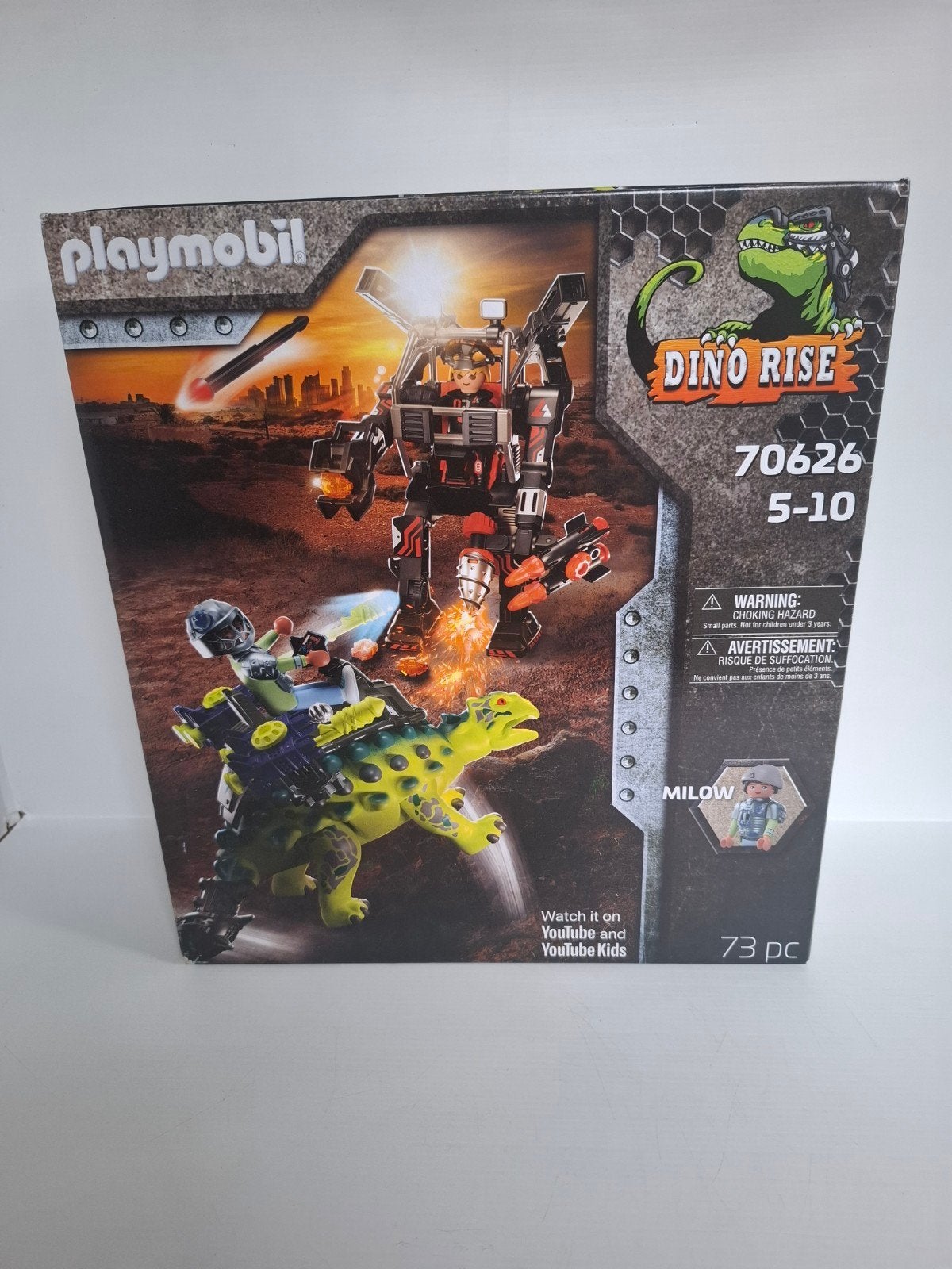 Nieuw Playmobil set 70626 Dino Rise Saichania verdediging, Kinderen en Baby's, Complete set, Nieuw, Ophalen of Verzenden, Figuren