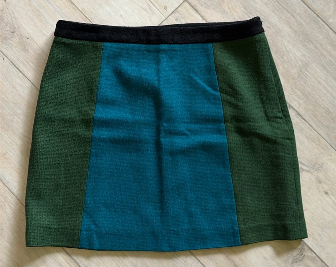 Turquoise/groen rokje Edith & Ella maat Large, Ophalen of Verzenden, Zo goed als nieuw, Groen