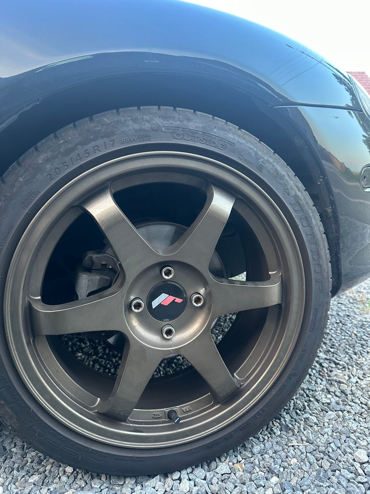 Jantes JR3 4x100 205 45 17, Auto-onderdelen, Banden en Velgen, Ophalen, Velg(en)