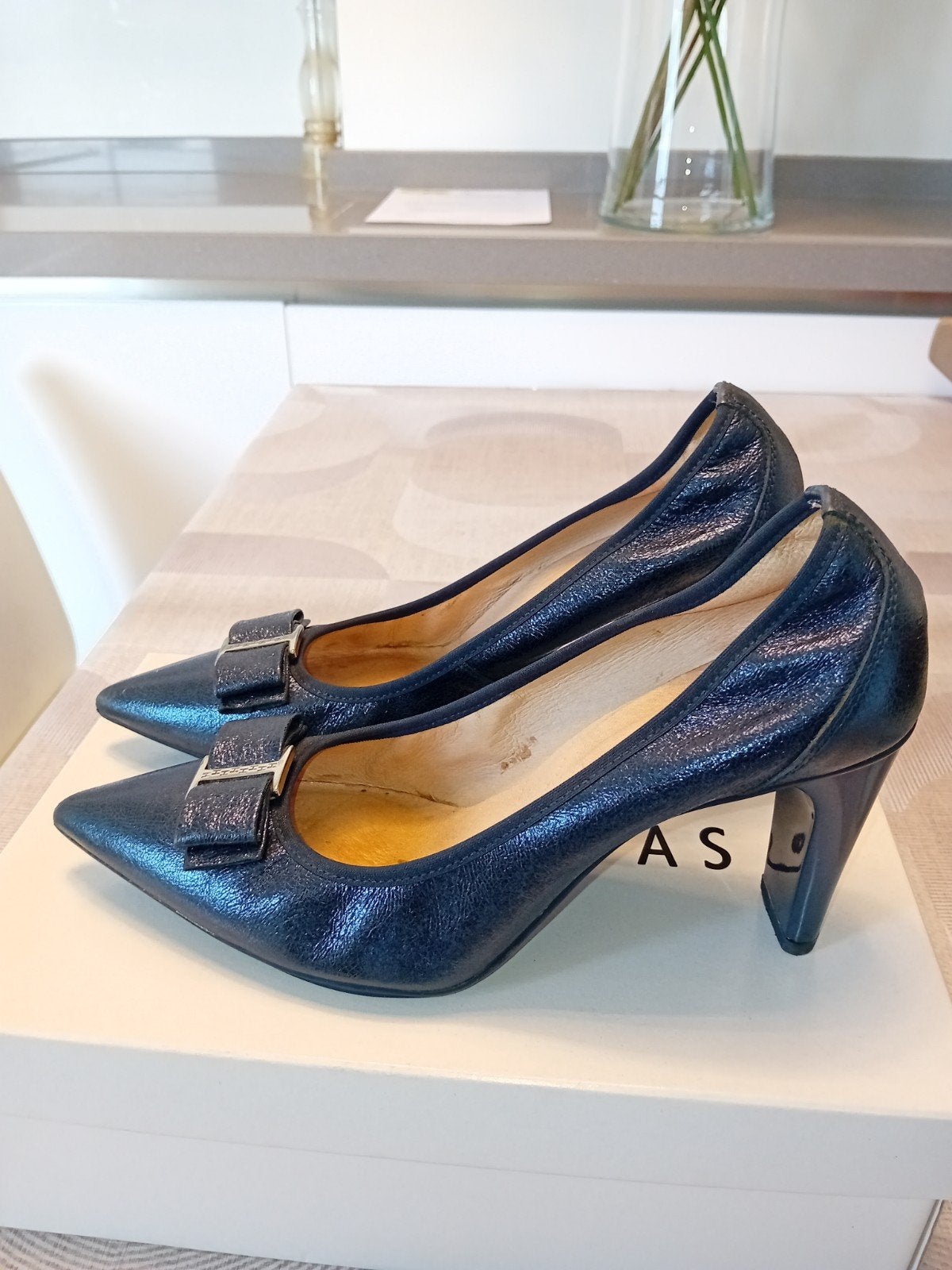 Dames schoenen, Kleding | Dames, Schoenen, Ophalen, Schoenen met lage hakken, Blauw, Hispanitas