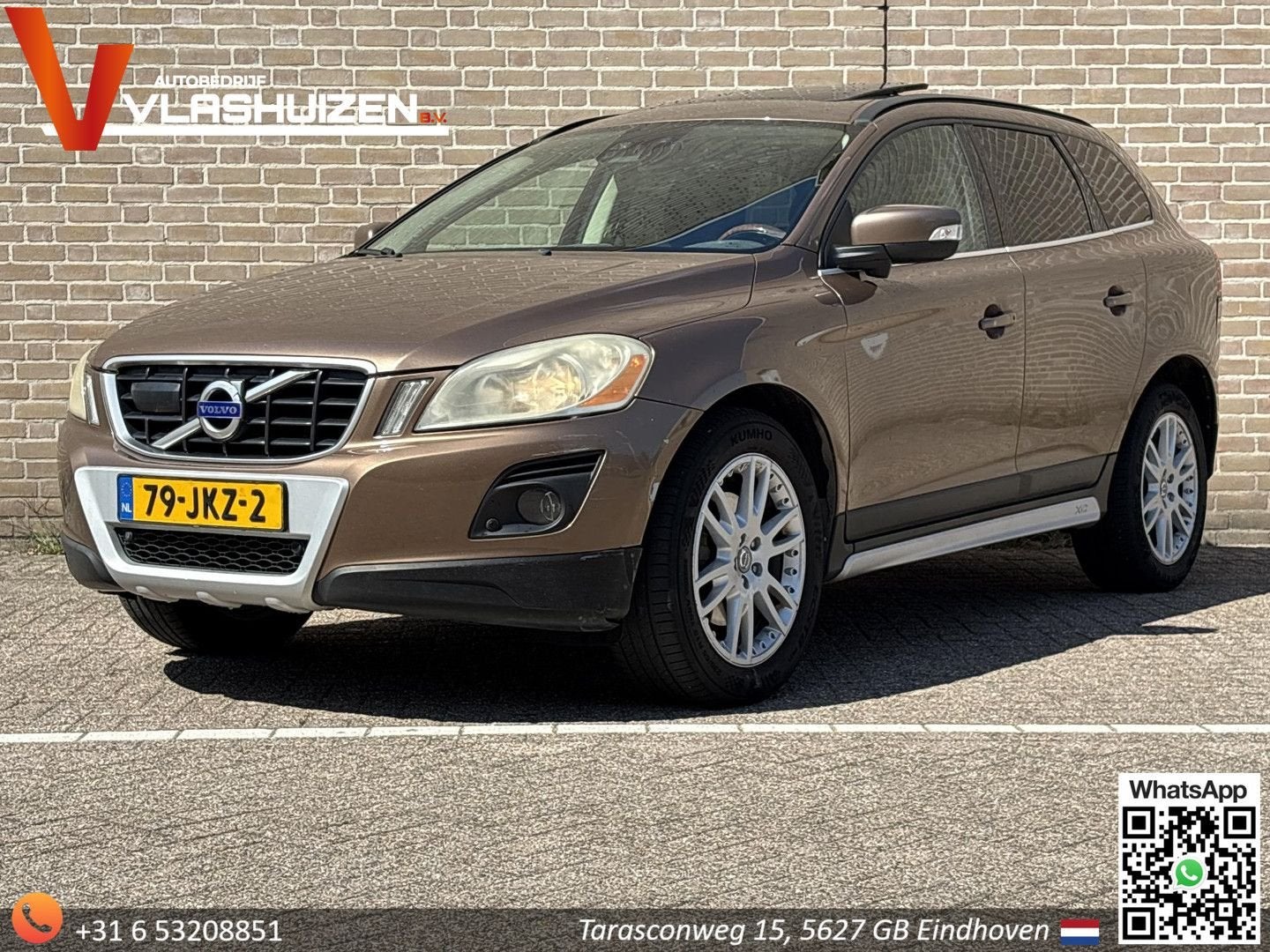 Volvo XC60 2.4 D5 AWD Momentum | Pano | Leder | Climate | Cr, Automaat, 199 g/km, Zwart, Bruin