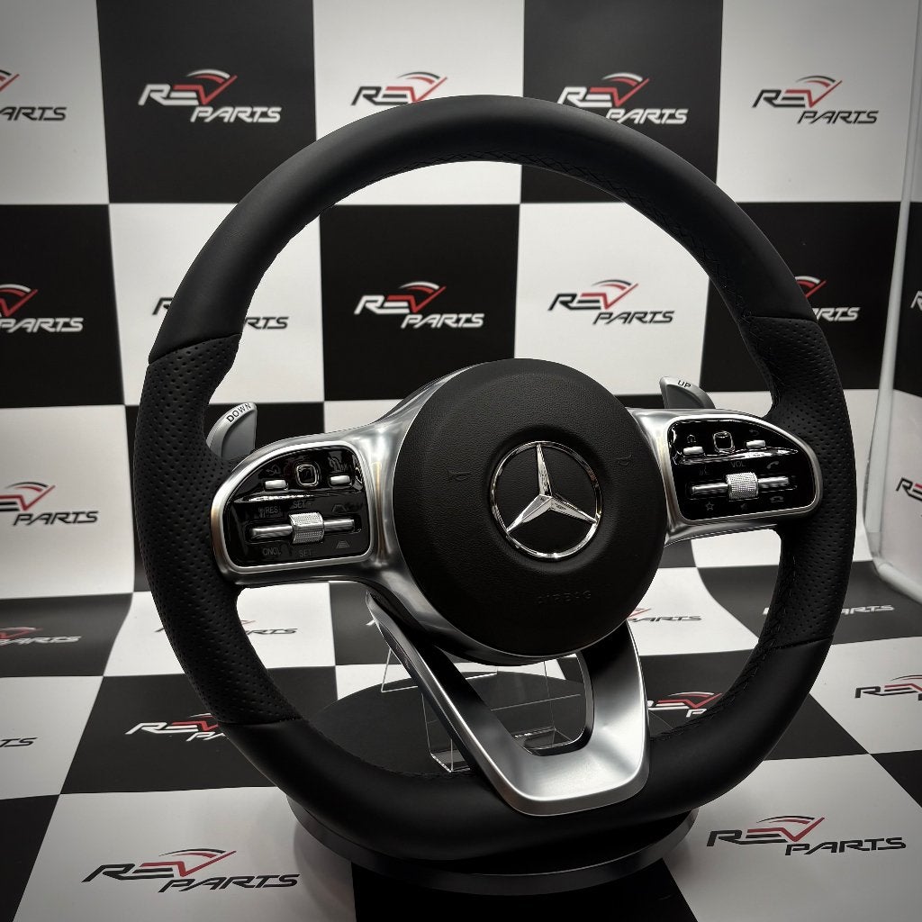Mercedes stuur leer compleet simpel strak upgrade, Ophalen of Verzenden, Nieuw, Mercedes-Benz