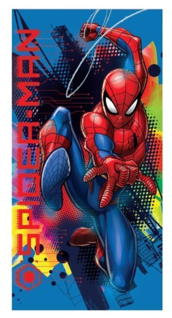 Spiderman Badlaken / Strandlaken - Sneldrogend - Marvel, Kinderen en Baby's, Kinderkleding | Kinder-zwemkleding, One size, Nieuw