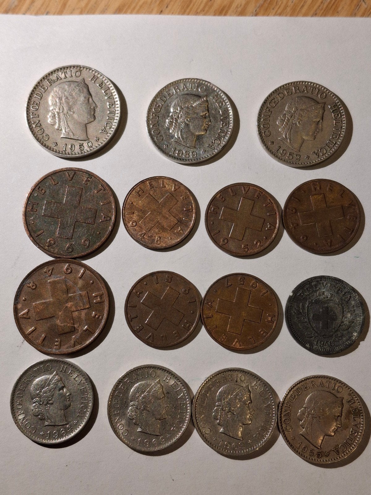 Oude zwitserse munten, Enlèvement ou Envoi, Monnaie