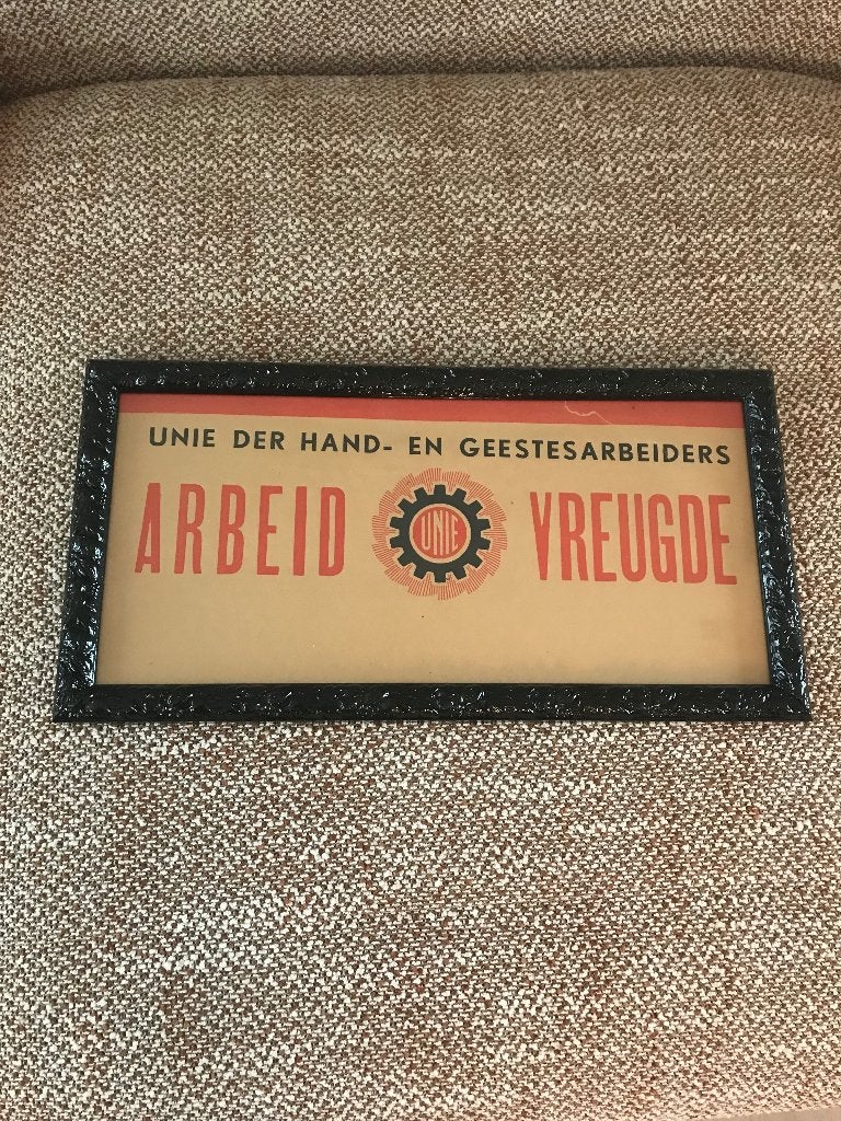 Affiche vlaamse collaboratiewo2, Ophalen of Verzenden